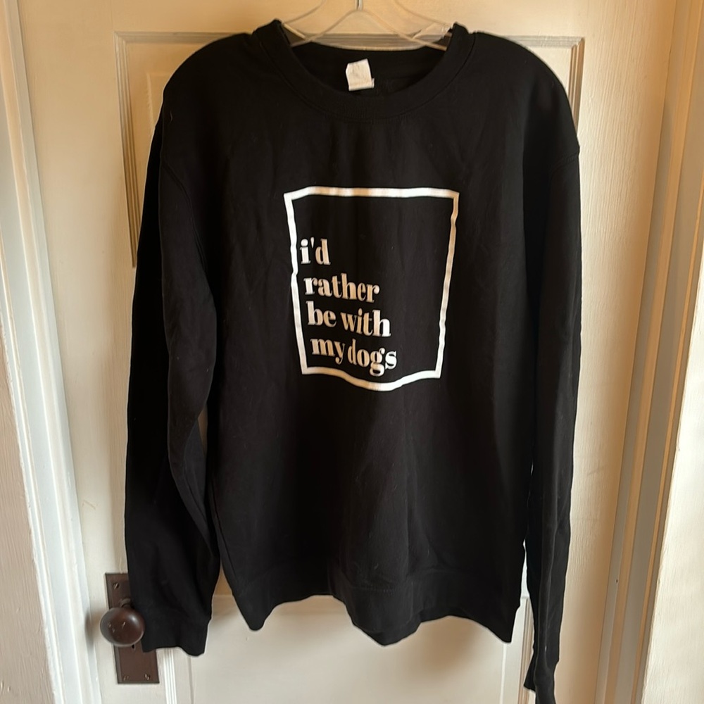 Black Dog Sweater